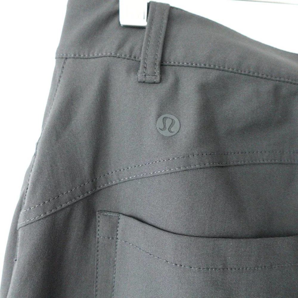 ❌SOLD ❌Lululemon City Sleek 5 Pocket Wide-Leg High Rise 7/8 Length Pant Black - Picture 10 of 13